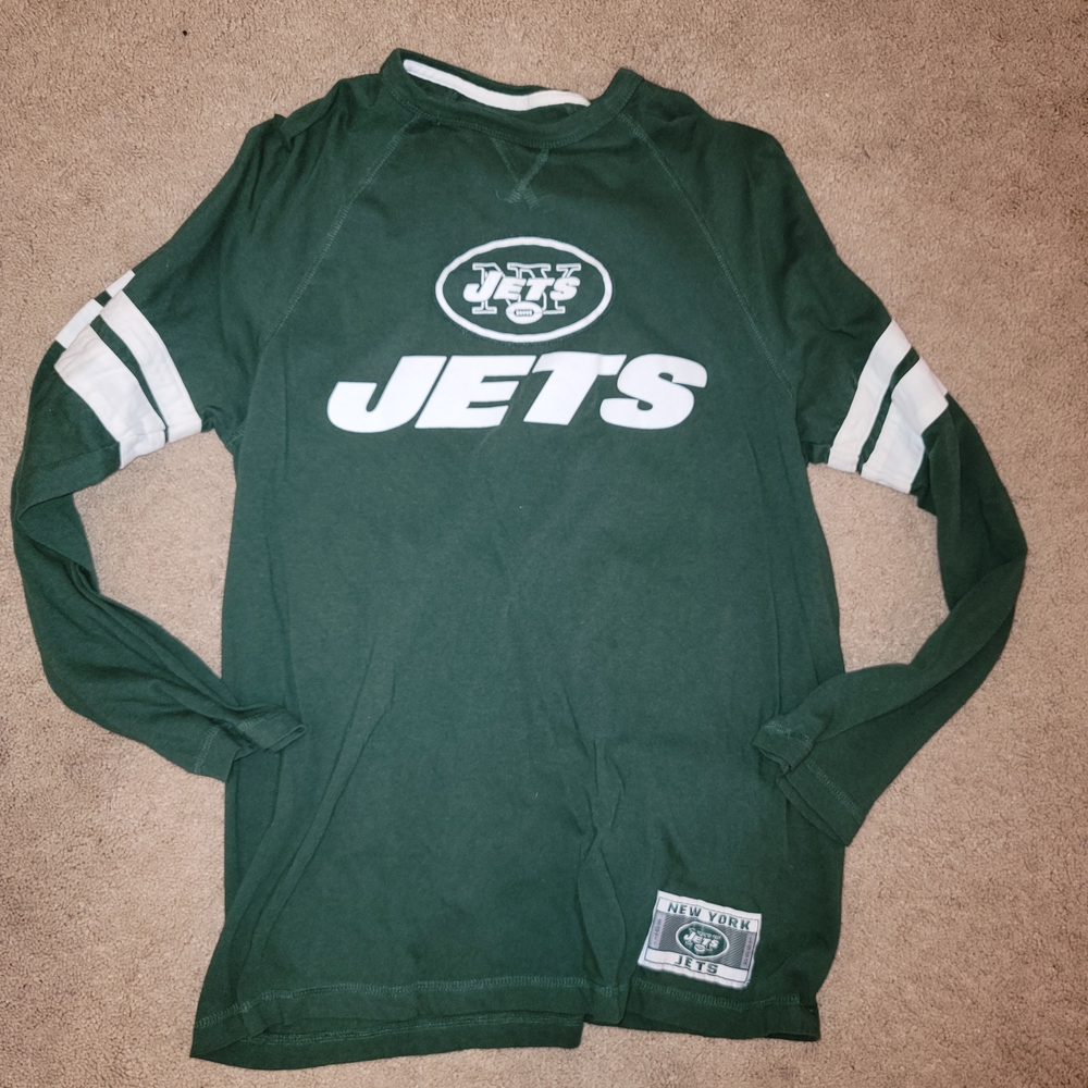 Green New York Jets Long Sleeve Shirt